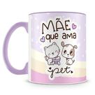Caneca Personalizada Mãe que Ama Pet - Presente Ideal para Mães de Pets