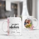 Caneca personalizada mãe seu amor e sabedoria são bencão