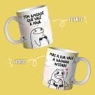 Caneca Personalizada Meme Flork Amizade Vale A Pena