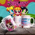 Caneca personalizada meninas super poderosas xicara ceramica porcelana