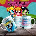 Caneca personalizada meninas super poderosas xicara ceramica porcelana
