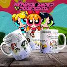 CANECA PERSONALIZADA MENINAS SUPER PODEROSAS XICARA CERAMICA PORCELANA Personagem