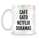 Caneca Personalizada Netflix e Doramas - Cerâmica 325ml Caneca Personalizada Netflix e Doramas - Cerâmica 325ml