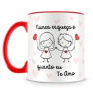 Caneca Personalizada O Quanto Eu Te Amo - Namoradas (Menina e Menina)