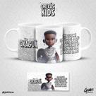 Caneca Personalizada Orixás Kids Estilo Pixar Disney Cerâmica 325ml