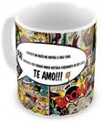 Caneca Personalizada Pai em Quadrinhos - Presente Especial