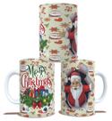 CANECA PERSONALIZADA Papai Noel Feliz Natal COLEÇÃO NATAL