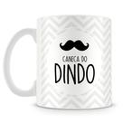 Caneca Personalizada para Dindo - Porcelana Branca com Estampa