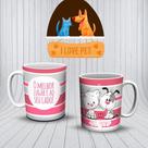 Caneca Personalizada Pet's Animais de Estimação 25 Caneca Personalizada Pet's Animais de Estimação 25