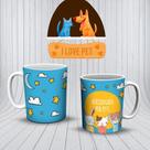 Caneca Personalizada Pet's Animais de Estimação 28