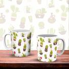 Caneca Personalizada Plantas Cactus 05