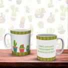 Caneca Personalizada Plantas Cactus 07