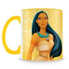 Caneca Personalizada Pocahontas em Porcelana Brilhante - 325ml