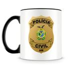 Caneca Personalizada Polícia Civil do Amazonas - 325ml