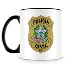 Caneca Personalizada Polícia Civil do Espírito Santo - Porcelana de Alto Brilho