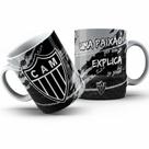 Caneca Personalizada Porcelana, com Seu Time de Futebol