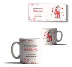 Caneca Personalizada Porcelana Dorama Girl Kpop Coreano Fã 1