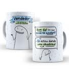Caneca Personalizada Porcelana Profissões vendedor