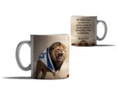 Caneca Personalizada Presente Apoio Israel Jerusalem Jesus 2