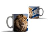 Caneca Personalizada Presente Apoio Israel Jerusalem Jesus