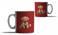 Caneca Personalizada Presente Cachorro Raça Golden Retriever