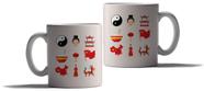 Caneca Personalizada Presente China País Bandeira Ásia 1
