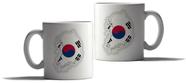 Caneca Personalizada Presente Coreia Sul Dorama Bandeira 3