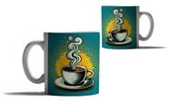 Caneca Personalizada Presente Frases Café Amo Amor Grãos 6