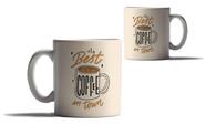 Caneca Personalizada Presente Frases Café Amo Amor Grãos 7