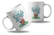 Caneca Personalizada Presente Psicologia Mente Cérebro Amor3