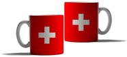 Caneca Personalizada Presente Suíça País Bandeira Europa 1