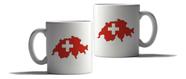 Caneca Personalizada Presente Suíça País Bandeira Europa 2
