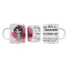 Caneca Personalizada Princesa Do Signo Escorpião 325ml