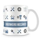 Caneca Personalizada Profissão Engenheiro Mecânico - Porcelana Alta Qualidade