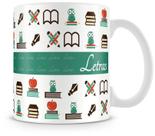 Caneca Personalizada Profissão Letras - Porcelana Alta Qualidade