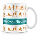 Caneca Personalizada Profissão Personal Trainer - Porcelana Brilhante Caneca Personalizada Profissão Personal Trainer - Porcelana Brilhante