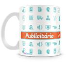Caneca Personalizada Profissão Publicitário - Porcelana Brilhante
