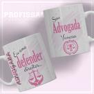 Caneca Personalizada Profissões - Advogada Com seu Nome