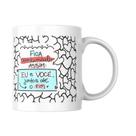 Caneca Personalizada Romântica Para Casal Meu Amor Juntos