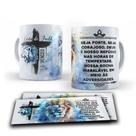 Caneca Personalizada Seja forte e corajosa Sou filha do Rei Gospel Cristã Evangélica Vários modelos Caneca Personalizada Seja forte e corajosa Sou filha do Rei Gospel Cristã Evangélica Vários modelos