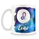Caneca Personalizada Signo de Leão - Porcelana Branca (Mod.2)