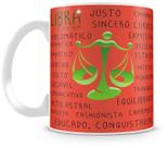 Caneca Personalizada Signo de Libra - Porcelana Alta Qualidade