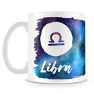 Caneca Personalizada Signo de Libra - Porcelana Branca (Mod.2)
