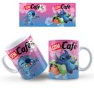 Caneca Personalizada Stitch com Café sem Café