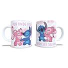 Caneca Personalizada Stitch Com Café Sem Café (vários modelos) Caneca Personalizada Stitch Com Café Sem Café (vários modelos)