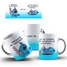 Caneca Personalizada Stitch Tentaram Me Derrubar...