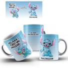 Caneca Personalizada Stitch Tudo Vai Passar... Caneca Personalizada Stitch Tudo Vai Passar...