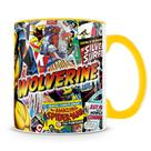 Caneca Personalizada Wolverine Quadrinhos 325ml - Cerâmica de Alta Qualidade