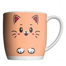 Caneca Pets 360ml Gato Porcelana 401163 - Allmix