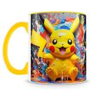 Caneca Pikachu 3D em Cerâmica Premium - 325ml